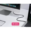 Equip USB-C to C Active Optical kabelis, M/M, 5,0 m, PD 60 W, 4K/60 Hz, 10 Gbps, Video+Data+PD