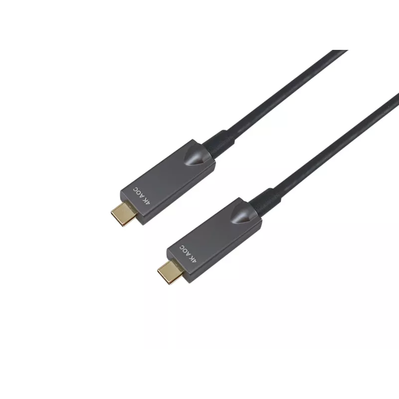 Equip USB-C uz C aktīvais optiskais kabelis, 10m, 4K/60Hz, Video+Datu+PD