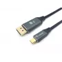 Equip USB-C uz DisplayPort Premium kabelis, V/V, 1,0 m, 8K/60Hz