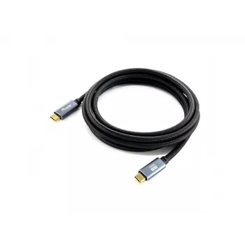 Equip USB 3.2 Gen 2 C uz C kabelis, M/M, 2,0 m, 5A, PD 100W, 4K/60Hz, 10Gbps