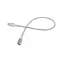 Equip USB 3.2 Gen 2 C-C pagarinātājs, 0,5 m, vīr./sie., 4K/60Hz, 10Gbps, balts
