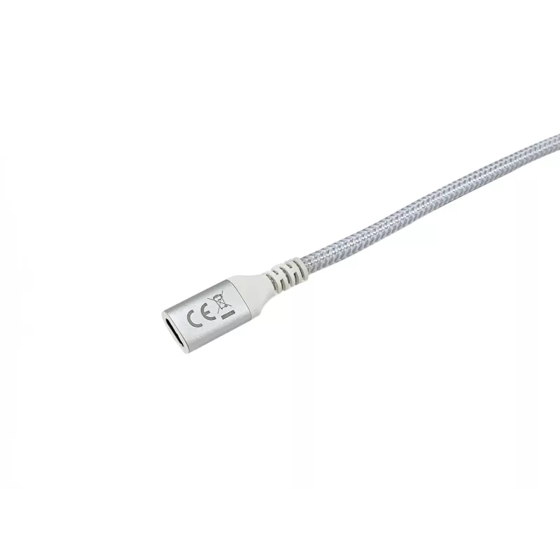 Equip USB 3.2 Gen 2 C-C pagarinātājs, 0,5 m, vīr./sie., 4K/60Hz, 10Gbps, balts