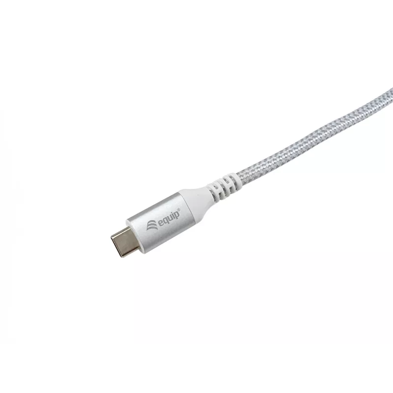 Equip USB 3.2 Gen 2 C-C pagarinātājs, 0,5 m, vīr./sie., 4K/60Hz, 10Gbps, balts