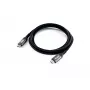 Equip USB 4 Gen 3 C to C kabelis, V/V, 2.0m, PD3.1 240W, 8K/60Hz, 40Gbps, melns
