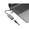 Equip USB-C uz 2,5 Gigabit Ethernet tīkla adapteris (USB-C+A)