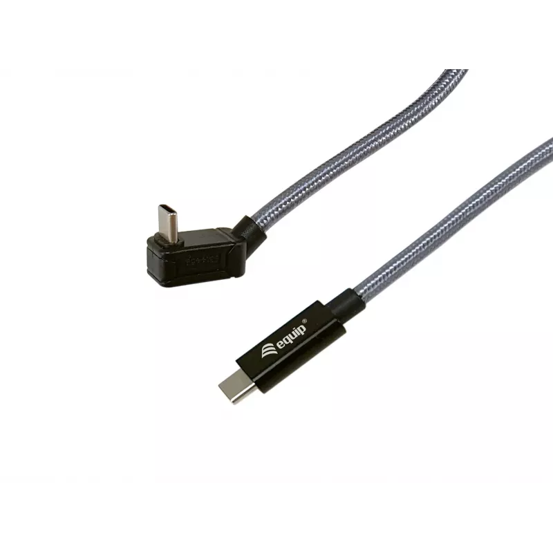 Equip USB 3.2 Gen 2x2 C-C U-spraudņa kabelis, 2,0 m, melns, vīr./vīr., PD240W, 4K/60Hz, 20Gbps