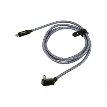 Equip USB 3.2 Gen 2x2 C to C U kontaktdakša Kabelis, 3,0 m, melns, vīr./vīr., PD240W, 4K/60Hz, 20Gbps