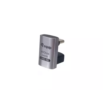 USB 4 C-C U kontaktdakšas adapteris Equip 133477 40Gbps PD 240W 2 gab. iepakojumā