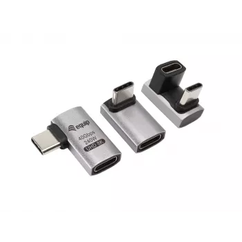 Equip USB 4 C–C adapteris, 40 Gb/s, PD 240 W, 3 gab. iepakojumā