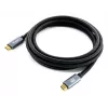 USB C uz C kabelis EQUIP 3,0 m — USB 3.2 Gen 2 (10 Gbps), PD100W, 4K/60Hz, melns
