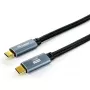 USB C uz C kabelis EQUIP 3,0 m — USB 3.2 Gen 2 (10 Gbps), PD100W, 4K/60Hz, melns