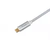 USB-C uz USB-C kabelis EQUIP 3,0 m — USB 3.2 Gen 2, 10 Gbps, PD 100W, 4K/60Hz, balts