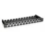 Equip 24-Port Keystone Cat.6A Neekranēts Ielāpu Panelis, Melns