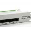 Equip 25 portu Cat.3 RJ45 ISDN sadales panelis, gaiši pelēks
