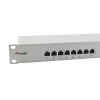Equip 16-Port Cat.6 Shielded Patch Panel, Light pelēka