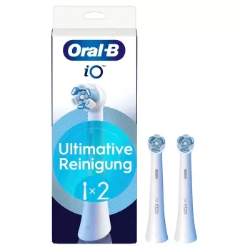 Oral-B iO Ultimate Clean rezerves birstes galviņas, baltas, 2 gab.