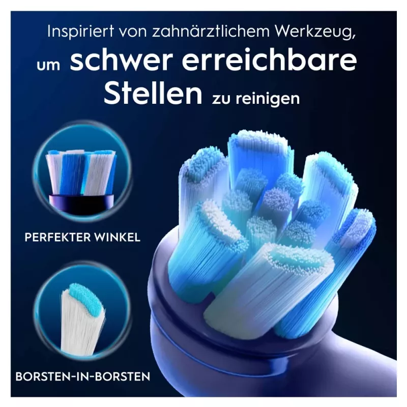 Oral-B iO Ultimate Clean rezerves birstes galviņas, baltas, 2 gab.