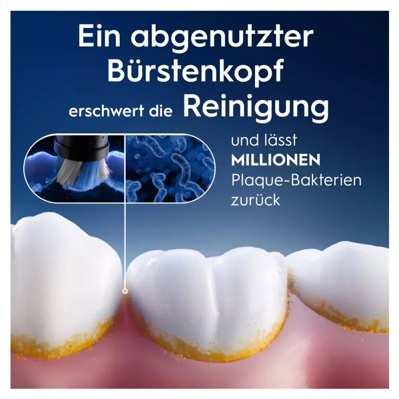 Oral-B iO Ultimate Clean rezerves birstes galviņas, baltas, 2 gab.