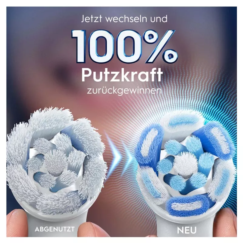 Oral-B iO Ultimate Clean rezerves birstes galviņas, baltas, 2 gab.
