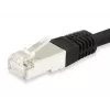 Equip Cat.6A Platinum S/FTP RJ-45 1,0 m melns tīkla kabelis
