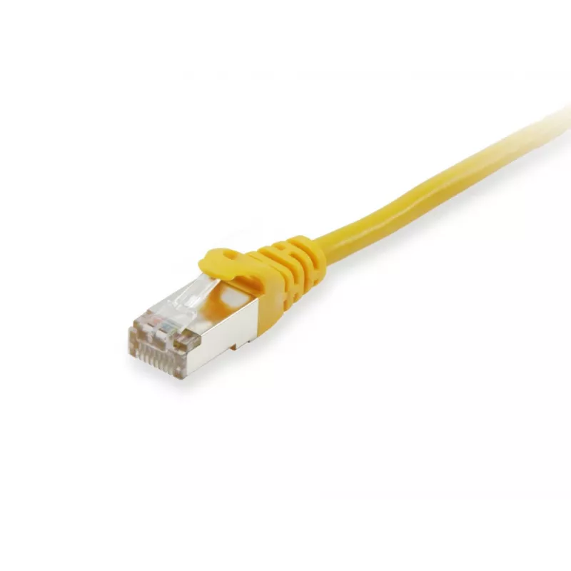 komutācijas kabelis Equip Cat.6A S/FTP RJ-45 20m dzeltena