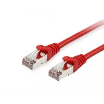komutācijas kabelis Equip Cat.6A S/FTP RJ-45 0.5m Sarkans