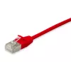 Tīkla kabelis Equip Cat.6A F/FTP plāns komutācijas kabelis RJ-45 5 m sarkans