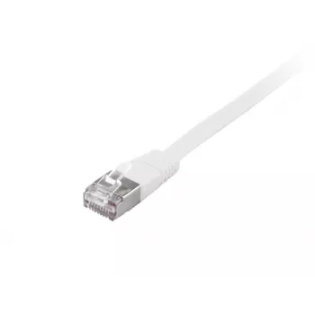 Tīkla kabelis Equip Cat.6A U/FTP plakanais komutācijas kabelis RJ-45 1m balts