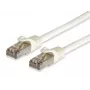 Tīkla kabelis Equip Cat.6A Pro S/FTP komutācijas kabelis RJ-45 Cat6a 1m balts