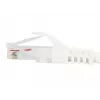 Equip Cat.6A U/UTP Patch vads, 2,0m, Balts, 2 m, Cat6a, U/UTP (UTP), RJ-45, RJ-45, Balts