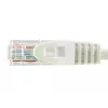 Equip Cat.6A U/UTP Patch vads, 2,0m, Balts, 2 m, Cat6a, U/UTP (UTP), RJ-45, RJ-45, Balts