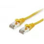 komutācijas kabelis Equip Cat.6A S/FTP RJ-45 15 cm dzeltens