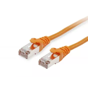 Tīkla kabelis Equip Cat.6A S/FTP RJ-45 0,15m oranžs