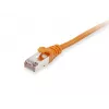 Equip Cat.6A S/FTP ielāpu vads, oranžs, 25m