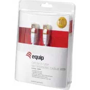 Tīkla kabelis Equip Cat5e F/UTP RJ-45 10m Balts