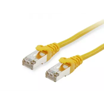 tīkla kabelis Equip Cat.6 S/FTP komutācijas kabelis RJ-45 0.25m dzeltena