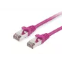Equip Cat.6 S/FTP ielāpu vads, 1,0 m, violets
