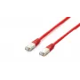 Tīkla kabelis Equip Cat.6A Platinum S/FTP RJ-45 20m Sarkans