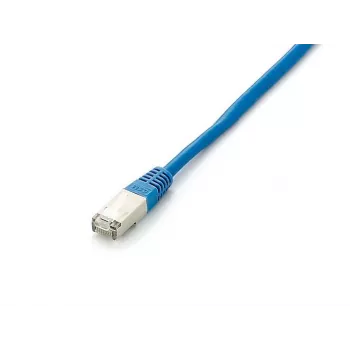 Equip Cat.6A Platinum S/FTP Patch vads, 1,0 m, zils, 1 m, Cat6a, S/FTP (S-STP), RJ-45, RJ-45, zils