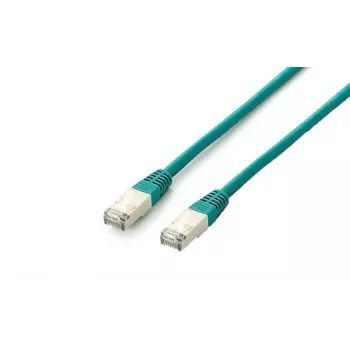 komutācijas kabelis Equip Cat.6A Platinum RJ-45 S/FTP 0,5 m zaļš