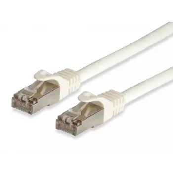 Equip Cat.6A Pro S/FTP ielāpu vads, 0,5m, balts, 0,5 m, Cat6a, S/FTP (S-STP), RJ-45, RJ-45, balts