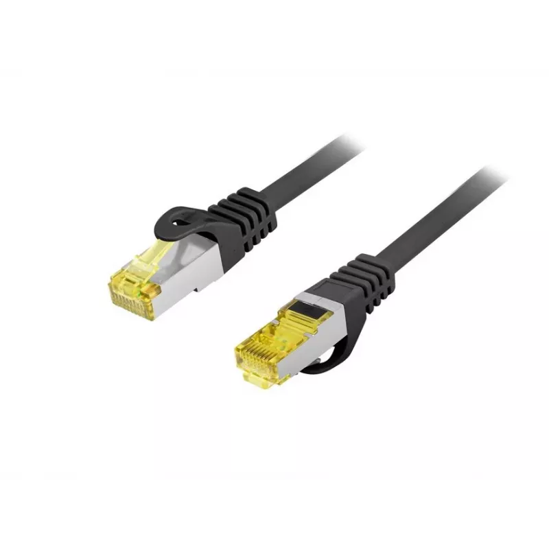 Āra ielāpu vads EQUIP Cat.6A S/FTP, 40 m, RJ-45–RJ-45, melns
