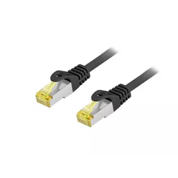 Equip Cat.6A S/FTP āra komutācijas kabelis, 1,5m, melns, 1,5 m, Cat6a, S/FTP (S-STP), RJ-45, RJ-45, melns
