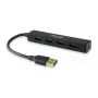 Equip 128953 interfeisa centrmezgls USB 3.2 Gen 1 (3.1 Gen 1) Type-A 5000 Mbit/s melns