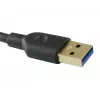 Equip 128953 interfeisa centrmezgls USB 3.2 Gen 1 (3.1 Gen 1) Type-A 5000 Mbit/s melns