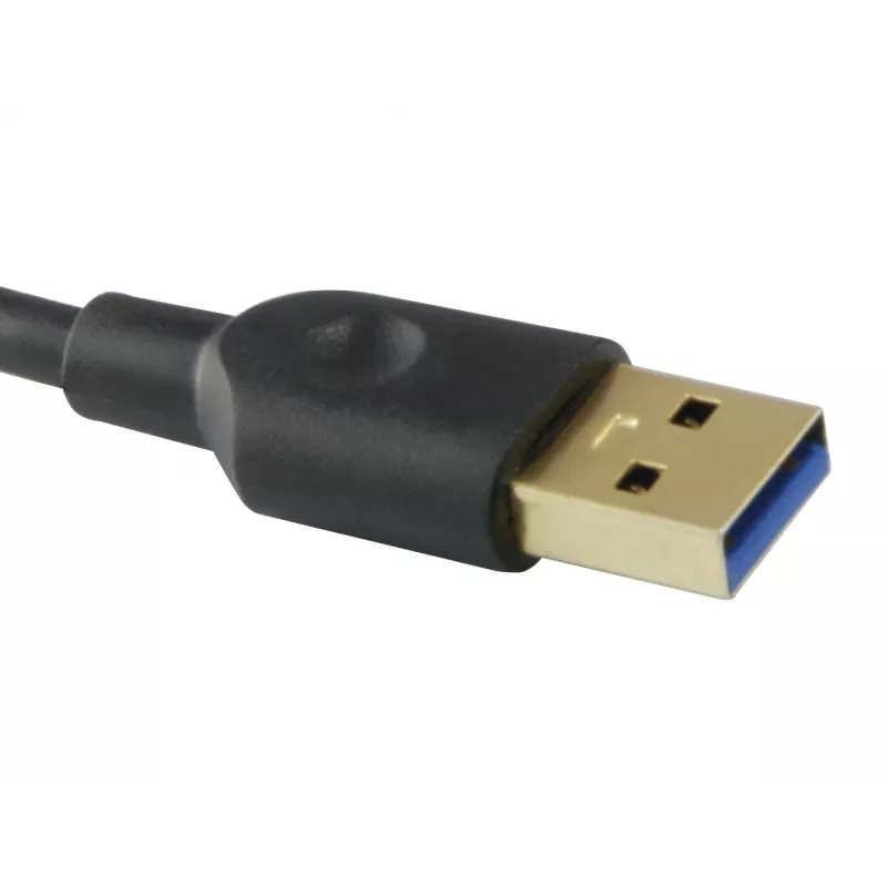 Equip 128953 interfeisa centrmezgls USB 3.2 Gen 1 (3.1 Gen 1) Type-A 5000 Mbit/s melns