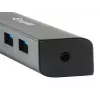 Equip 128954 interfeisa centrmezgls USB 3.2 Gen 1 (3.1 Gen 1) Type-C 5000 Mbit/s Melns