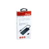 USB centrmezgls Equip 4 portu USB 3.0 ar USB-C adapteri