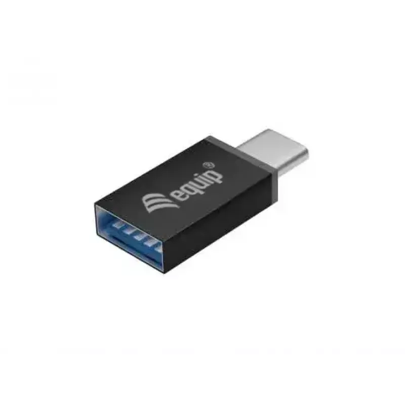 USB centrmezgls Equip 4 portu USB 3.0 ar USB-C adapteri