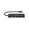 Equip USB-C 4 portu USB 3.2 Gen 2 (10 Gbps) centrālelements, USB-C x 2, USB-A x 2